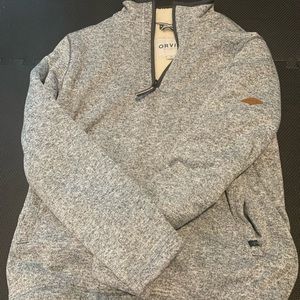 Orvis Sherpa Lined Quarter-Zip Pullover